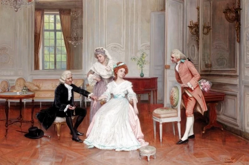 Il corteggiatore attraente